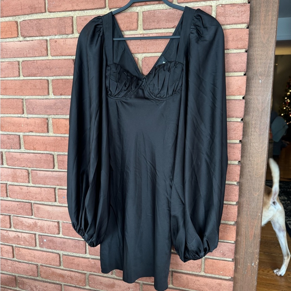 Revolve JGR & STN Balloon Sleeve LBD Size 0